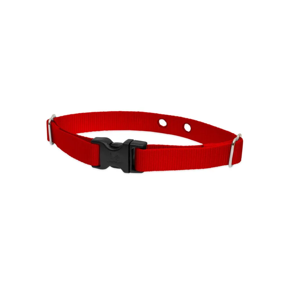 2 Hole Adjustable Nylon Replacement Collar Strap 3/4 inch