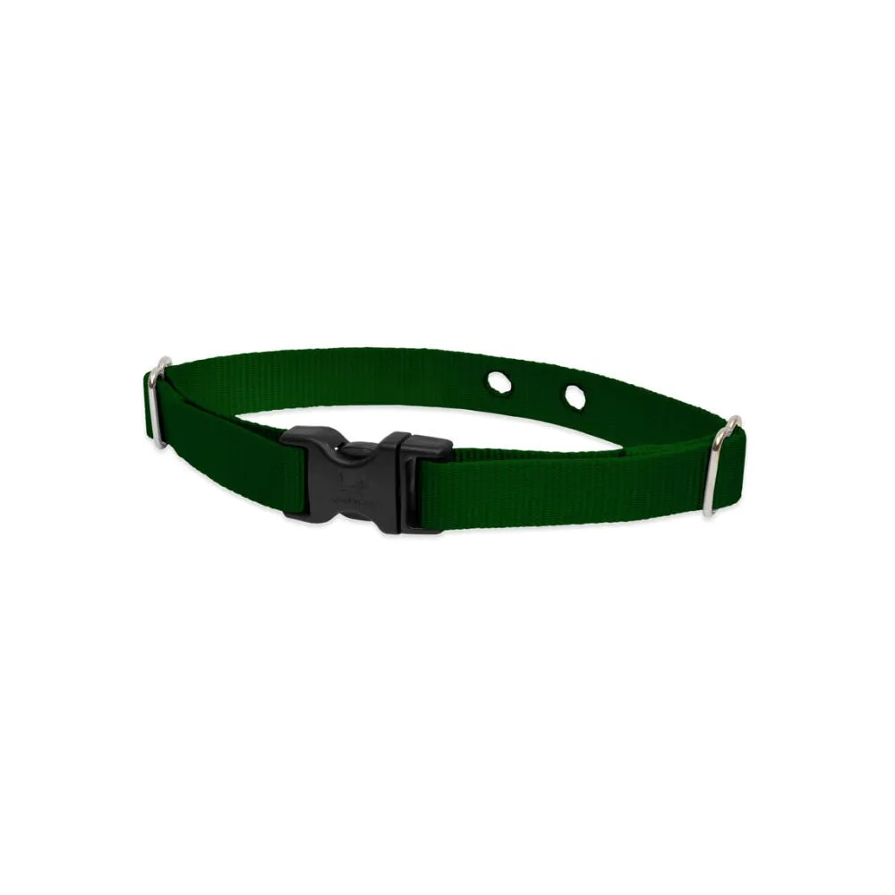 2 Hole Adjustable Nylon Replacement Collar Strap 3/4 inch