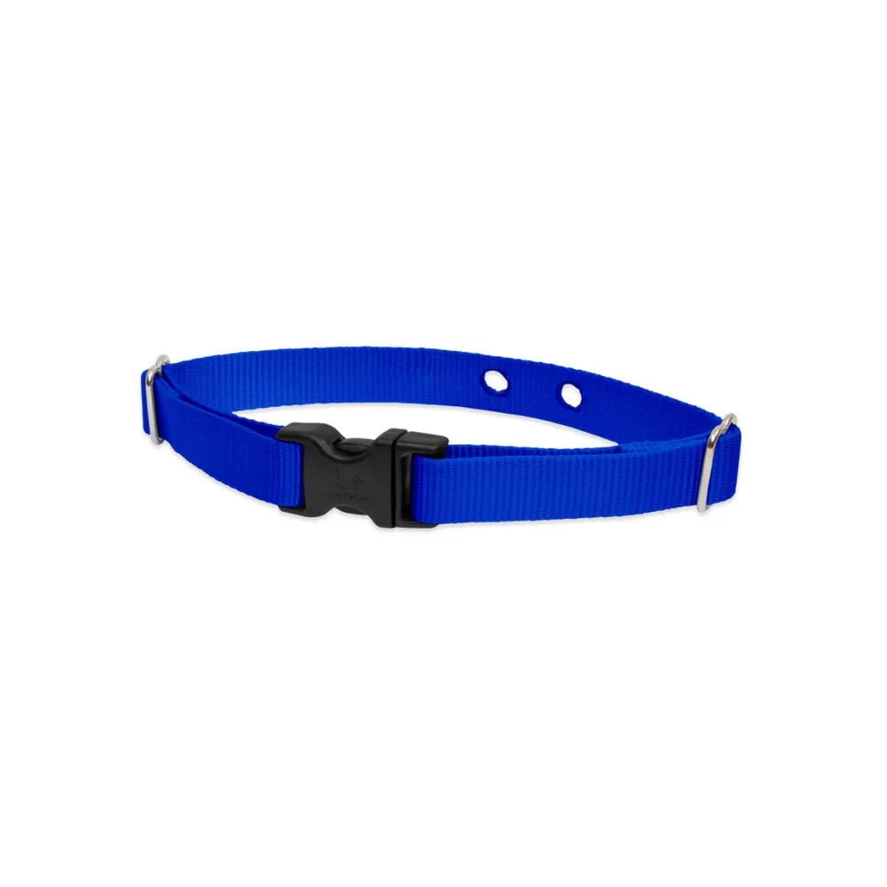 2 Hole Adjustable Nylon Replacement Collar Strap 3/4 inch