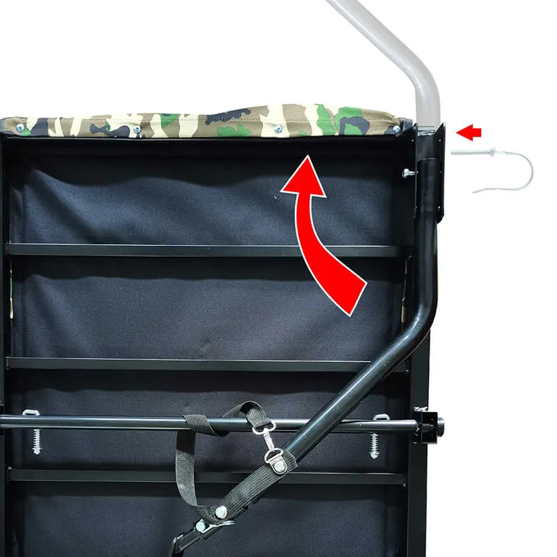 23" Camouflage Foldable Dog Pet Bicycle Stroller