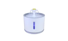 2.4L Automatic Pet Cat Water Fountain with LED Electric USB