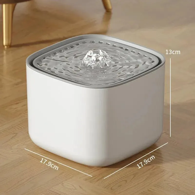 3L Cat Water Fountain Auto Recirculating USB Electric