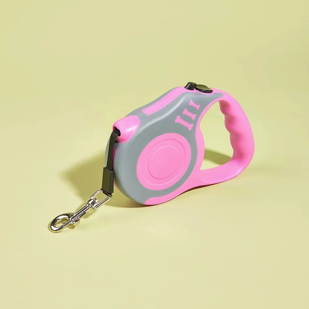 3M/5M Retractable Dog Leash for Small Dogs & Cats