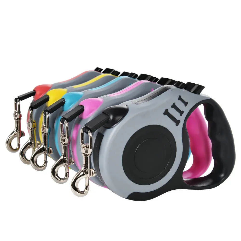 3M/5M Retractable Dog Leash for Small Dogs & Cats