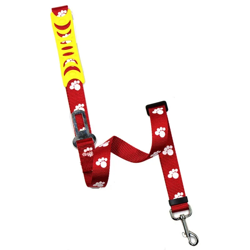 Adjustable Lead Leash Vehicle Seat Belt