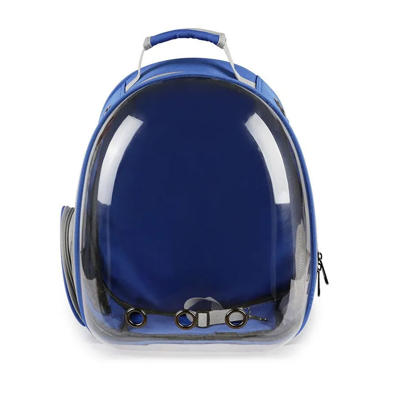 Backpack Convenient   for Going out Transparent Space Capsule Super Breathable Pet