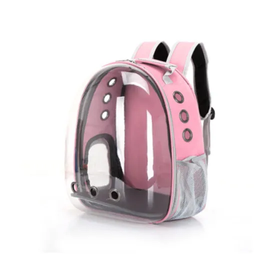 Backpack Convenient   for Going out Transparent Space Capsule Super Breathable Pet