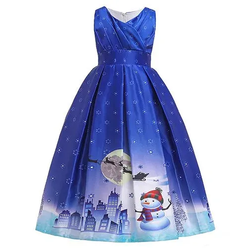 Children's Christmas-Style Dress
