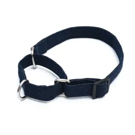 Dark Blue Denim Martingale Collar