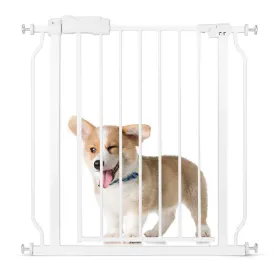 Dog Gate - Adjustable Metal Pet Fence - Safety