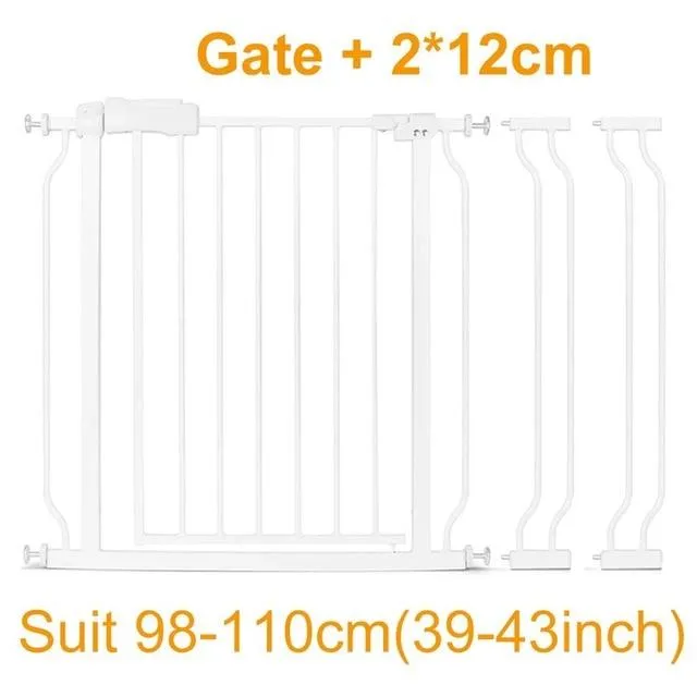 Dog Gate - Adjustable Metal Pet Fence - Safety