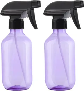 Empty Spray Bottles,10 oz Refillable Water Spray Bottle Adjustable Nozzle Mist/Stream Squirt Bottle for Hair Styling Watering Plants Cleaning Products