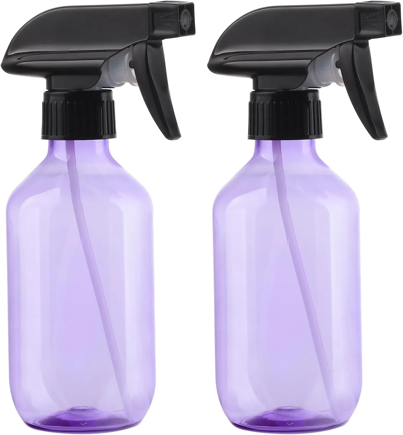 Empty Spray Bottles,10 oz Refillable Water Spray Bottle Adjustable Nozzle Mist/Stream Squirt Bottle for Hair Styling Watering Plants Cleaning Products