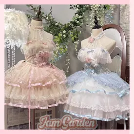 Flora Prayer Lolita Ballet Style Halter Neck Dress