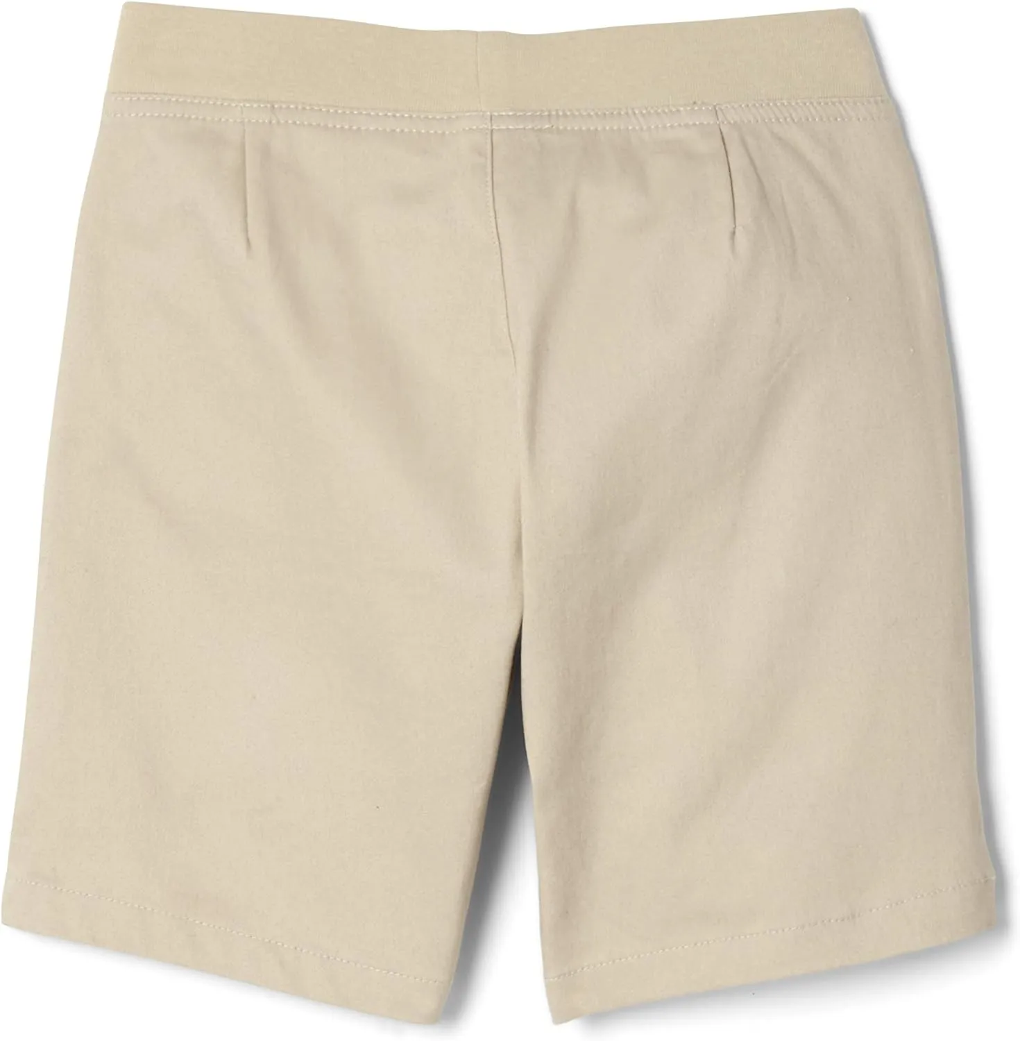 French Toast Girls' Big Pull-On Cotton Twill Shorts with Pockets