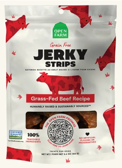 Grain-Free Grass-Fed Beef Jerky Strips