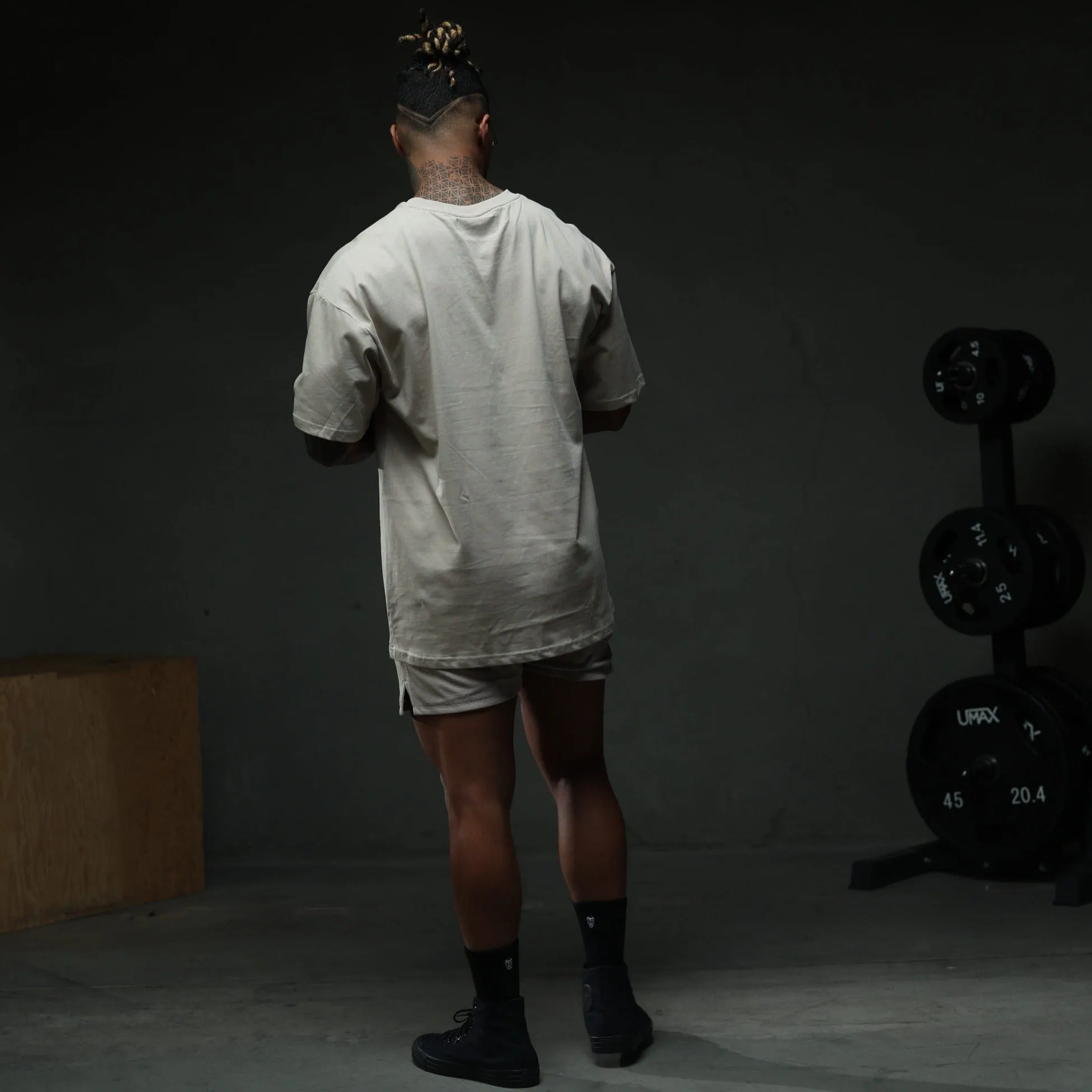 Initial Tee - Khaki