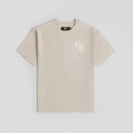 Initial Tee - Khaki
