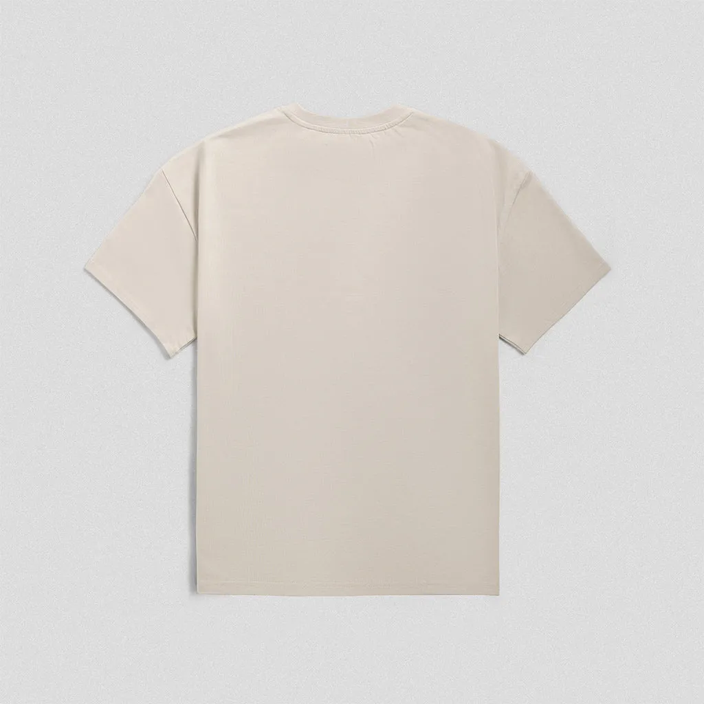 Initial Tee - Khaki