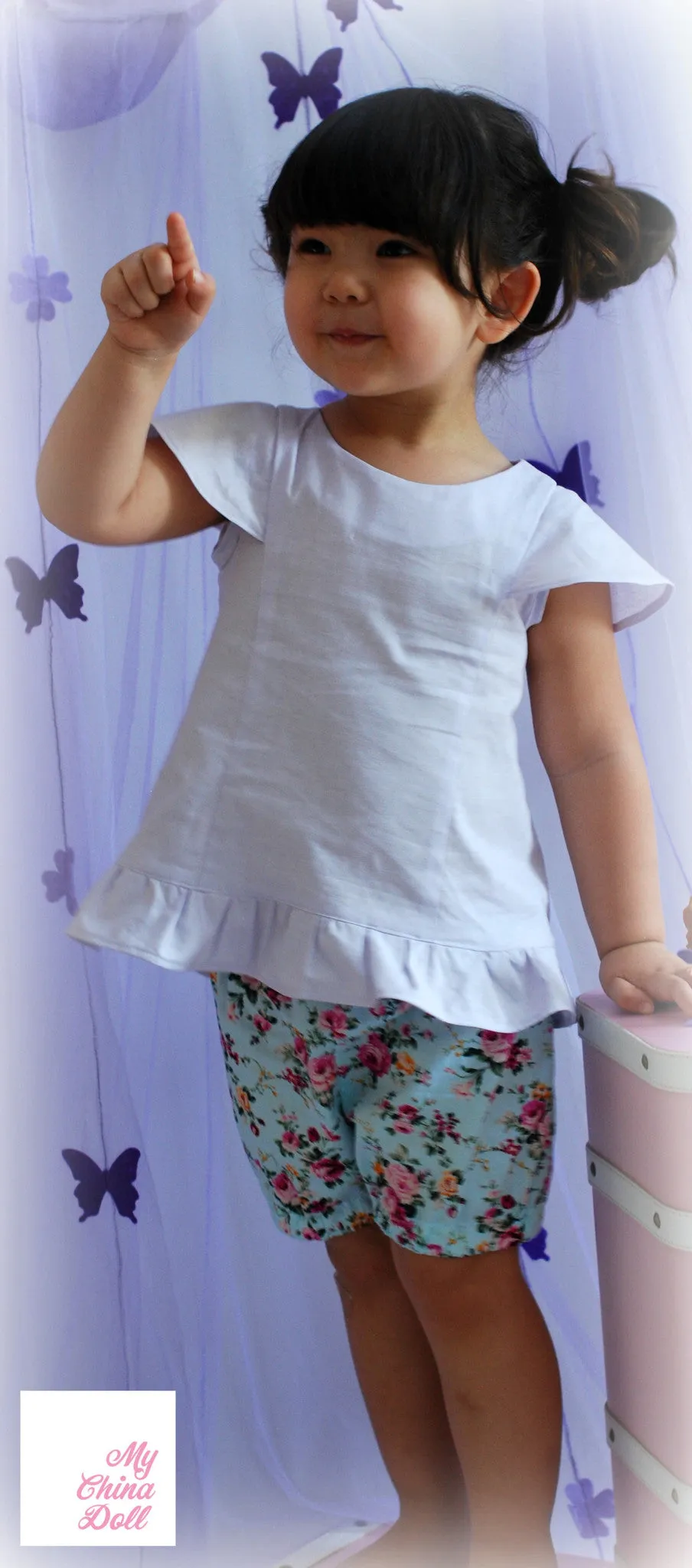 Little Miss Sweetie Pie Dress | Girls Sewing Pattern