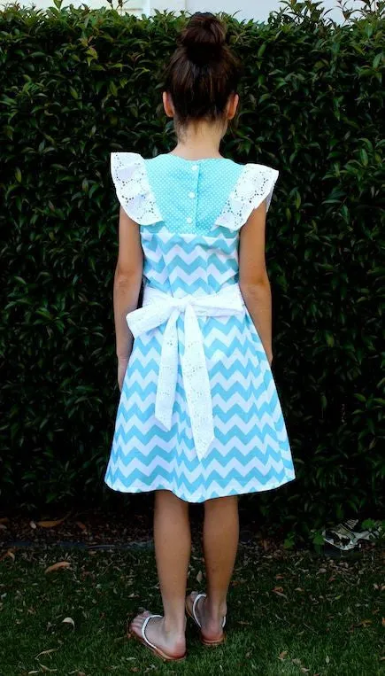Little Miss Sweetie Pie Dress | Girls Sewing Pattern