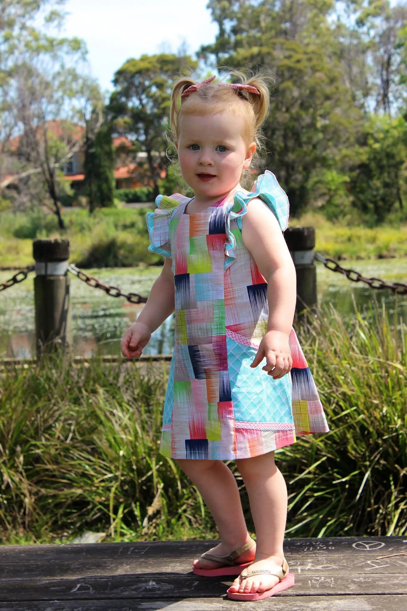 Little Miss Sweetie Pie Dress | Girls Sewing Pattern