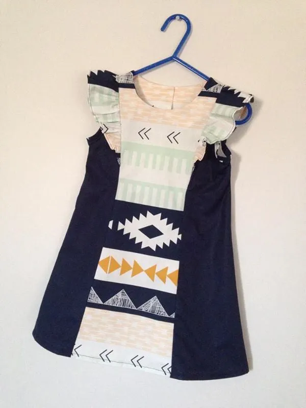 Little Miss Sweetie Pie Dress | Girls Sewing Pattern