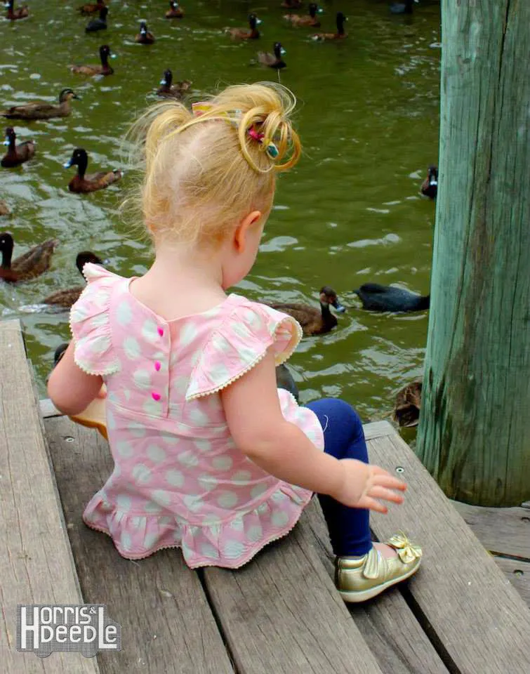 Little Miss Sweetie Pie Dress | Girls Sewing Pattern