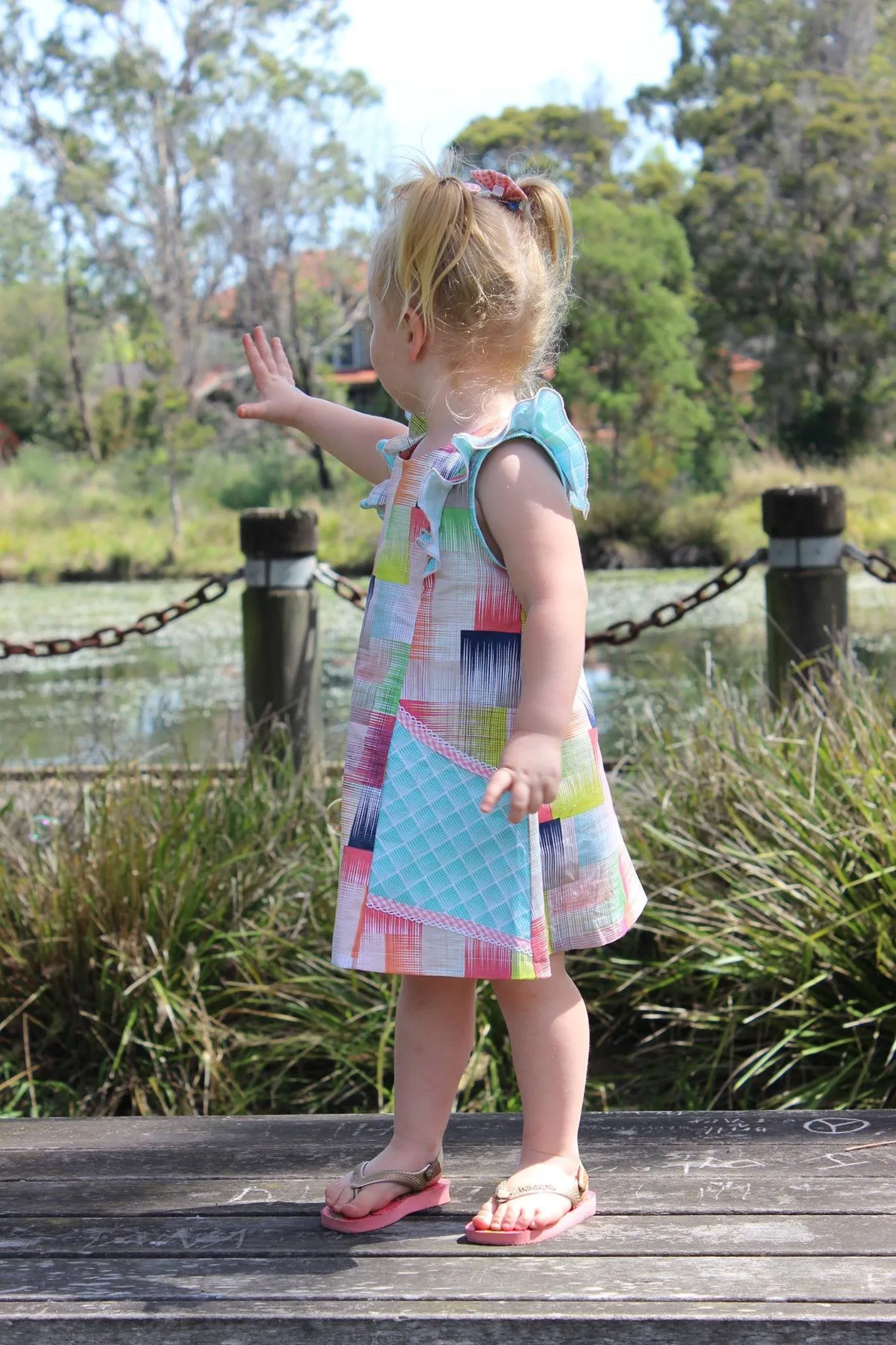 Little Miss Sweetie Pie Dress | Girls Sewing Pattern