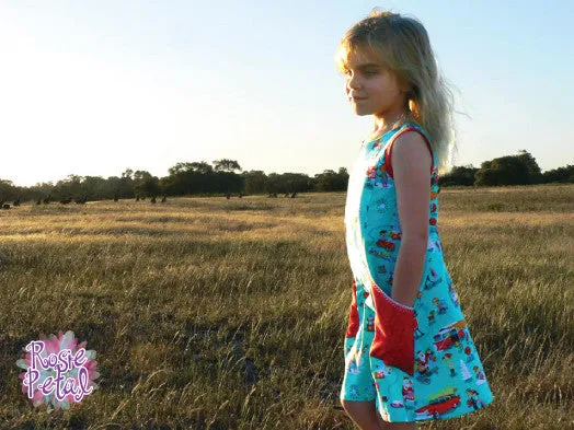 Little Miss Sweetie Pie Dress | Girls Sewing Pattern