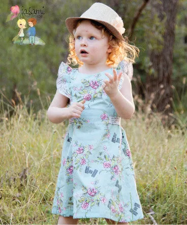 Little Miss Sweetie Pie Dress | Girls Sewing Pattern