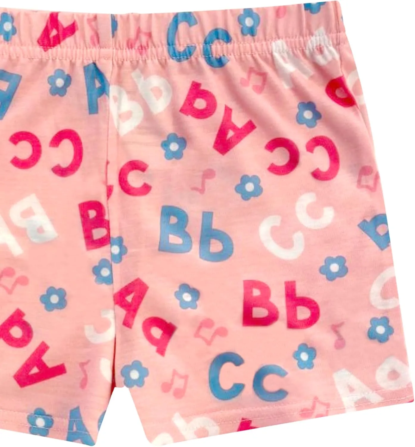 Ms. Rachel Girls Pajama Set - 2 Piece Cozy Girls Pjs, Button Down Short Sleeve & Shorts For Toddler Kids - Official Product