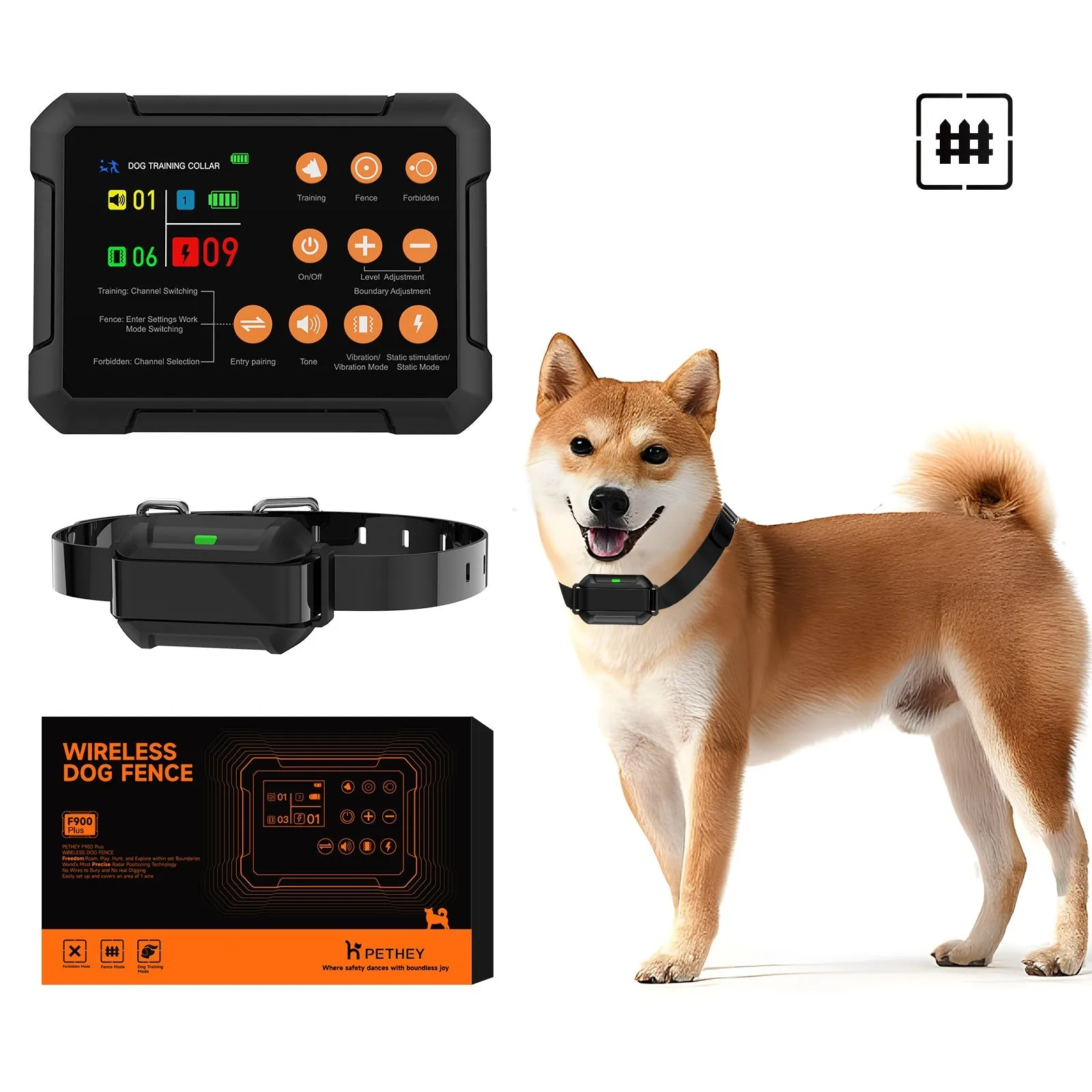 Multi-Purpose Wireless Dog Fence and Training System