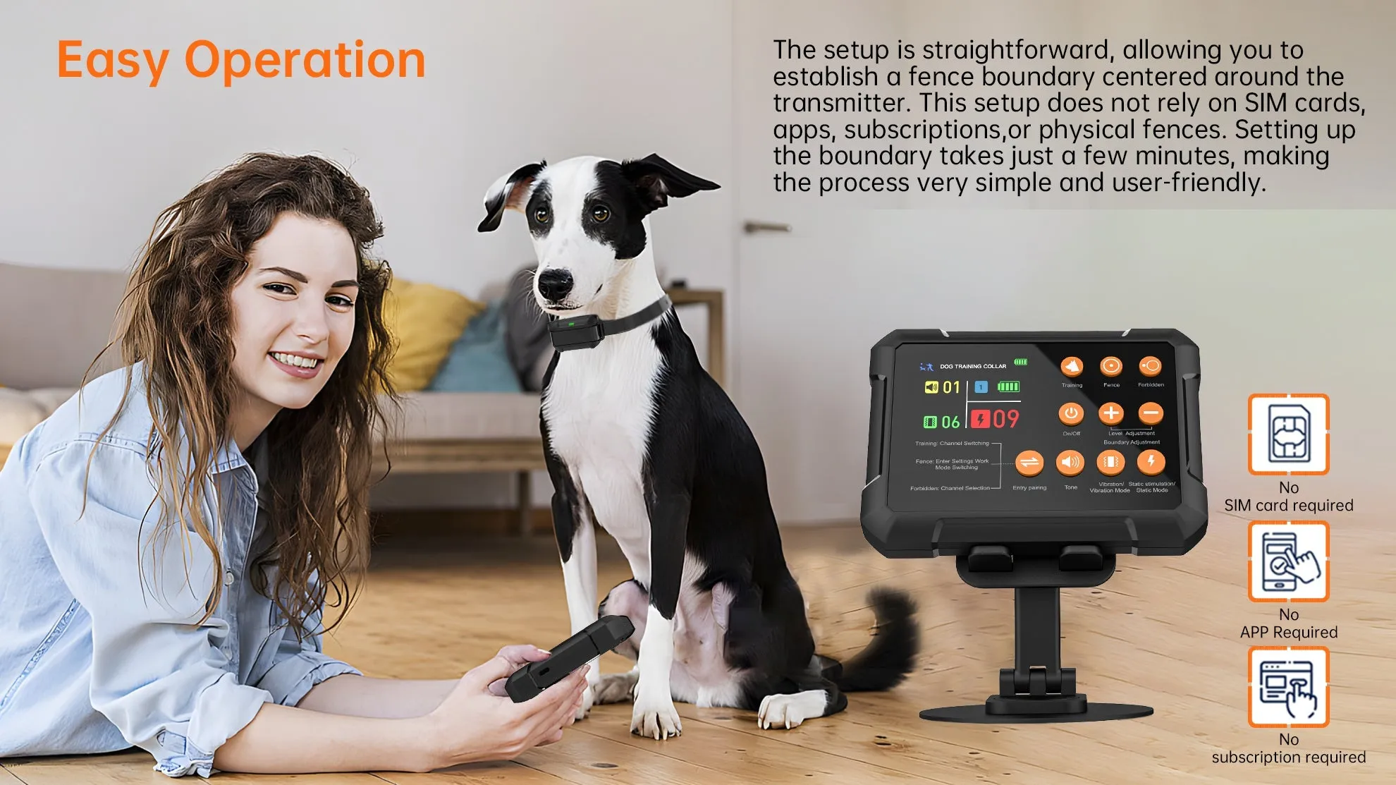Multi-Purpose Wireless Dog Fence and Training System
