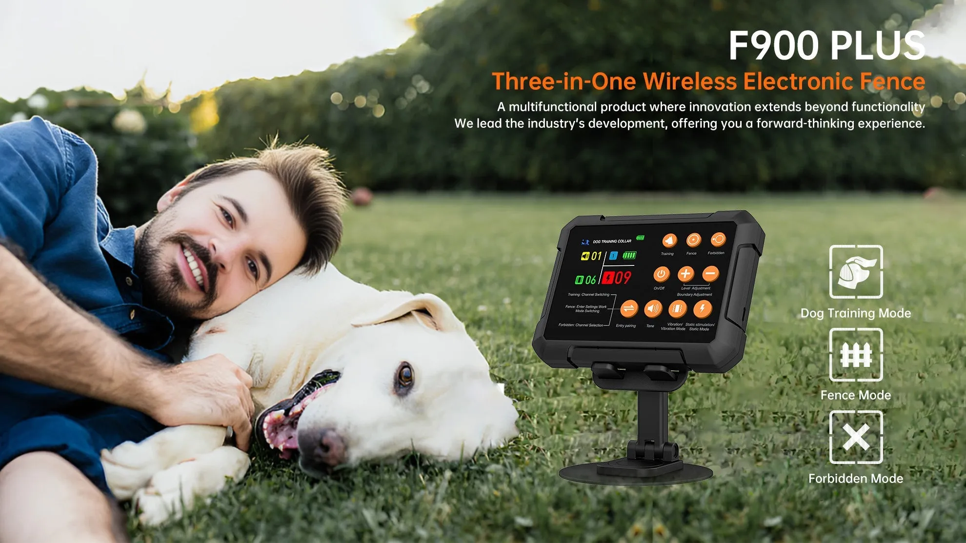 Multi-Purpose Wireless Dog Fence and Training System