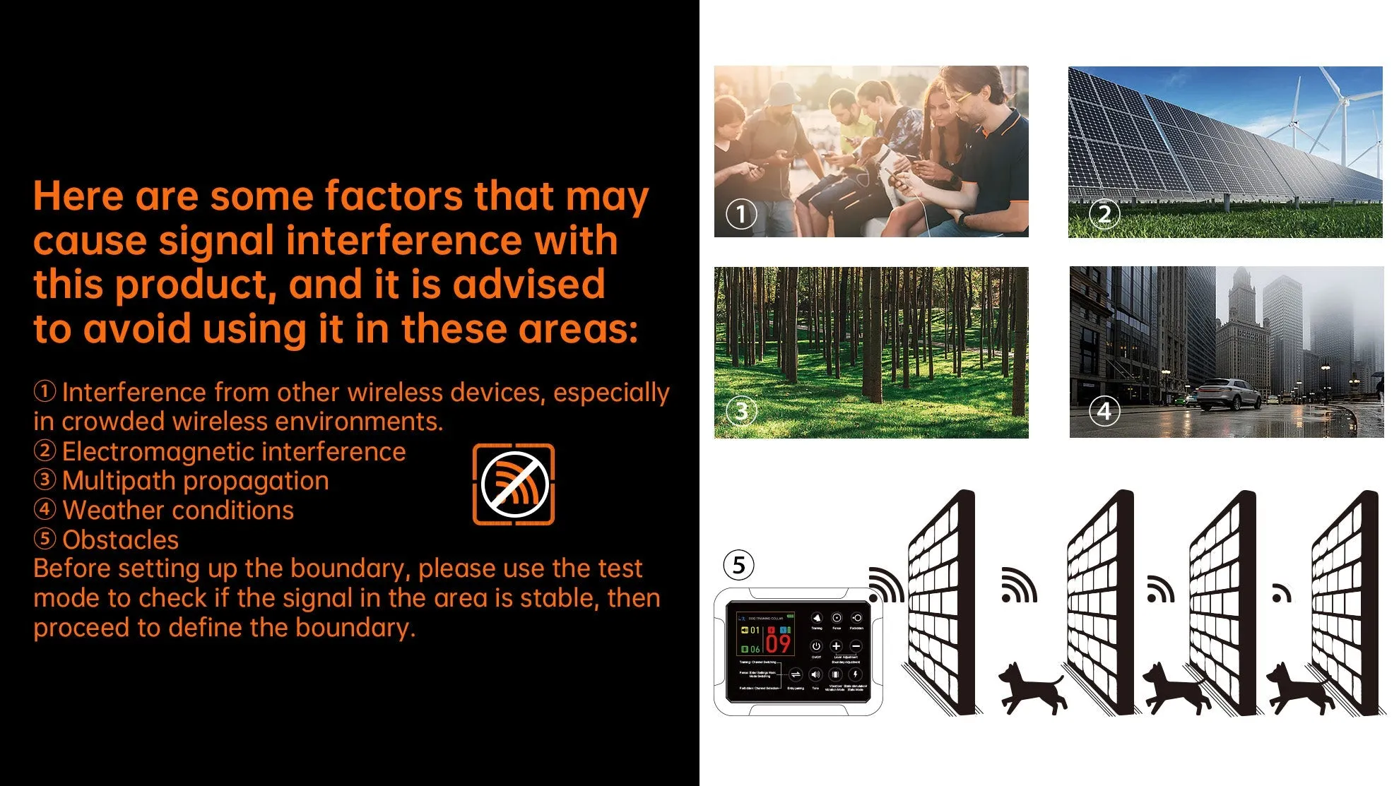 Multi-Purpose Wireless Dog Fence and Training System