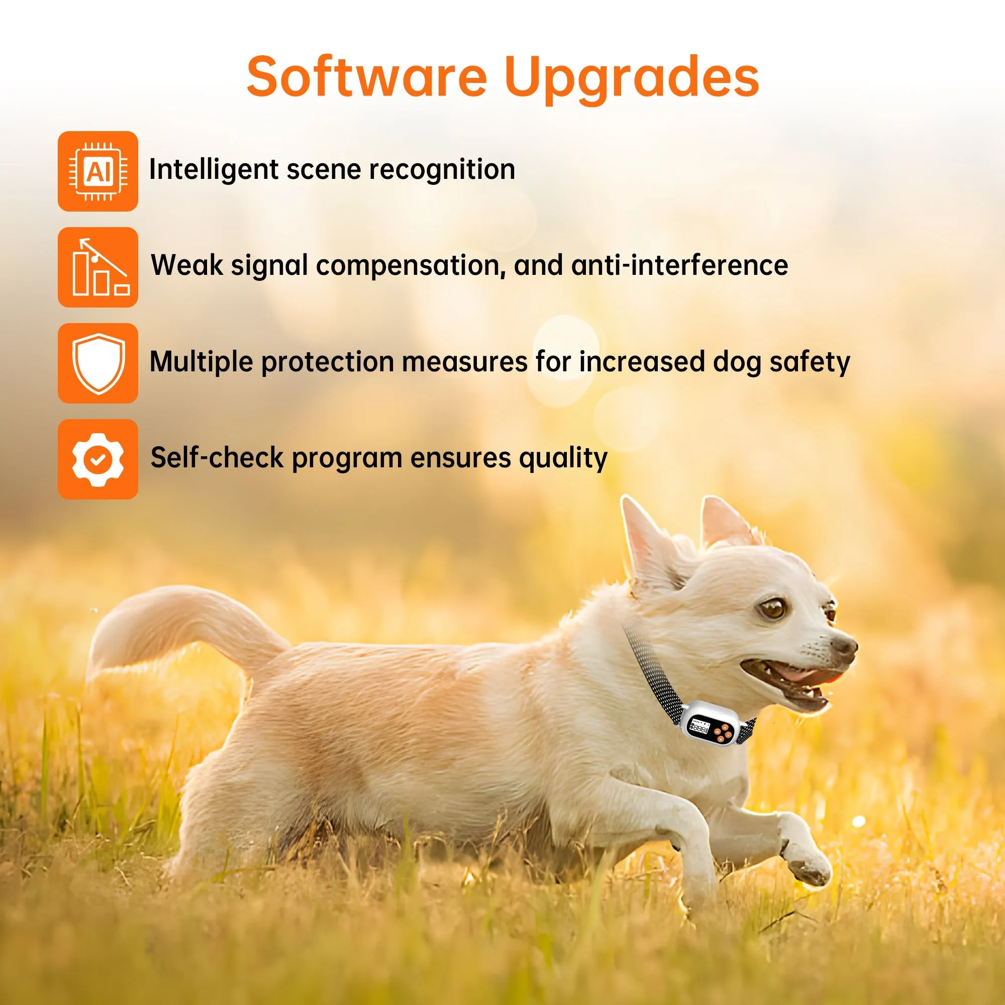 Pawfey SmartPro F820 GPS Wireless Dog Fence Collar