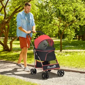PawHut Detachable Pet Stroller