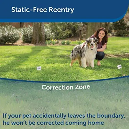 PetSafe Free to Roam Dog and Cat Wireless Fence - Above Ground Electric Pet Fence - from The Parent Company of Invisible Fence Brand