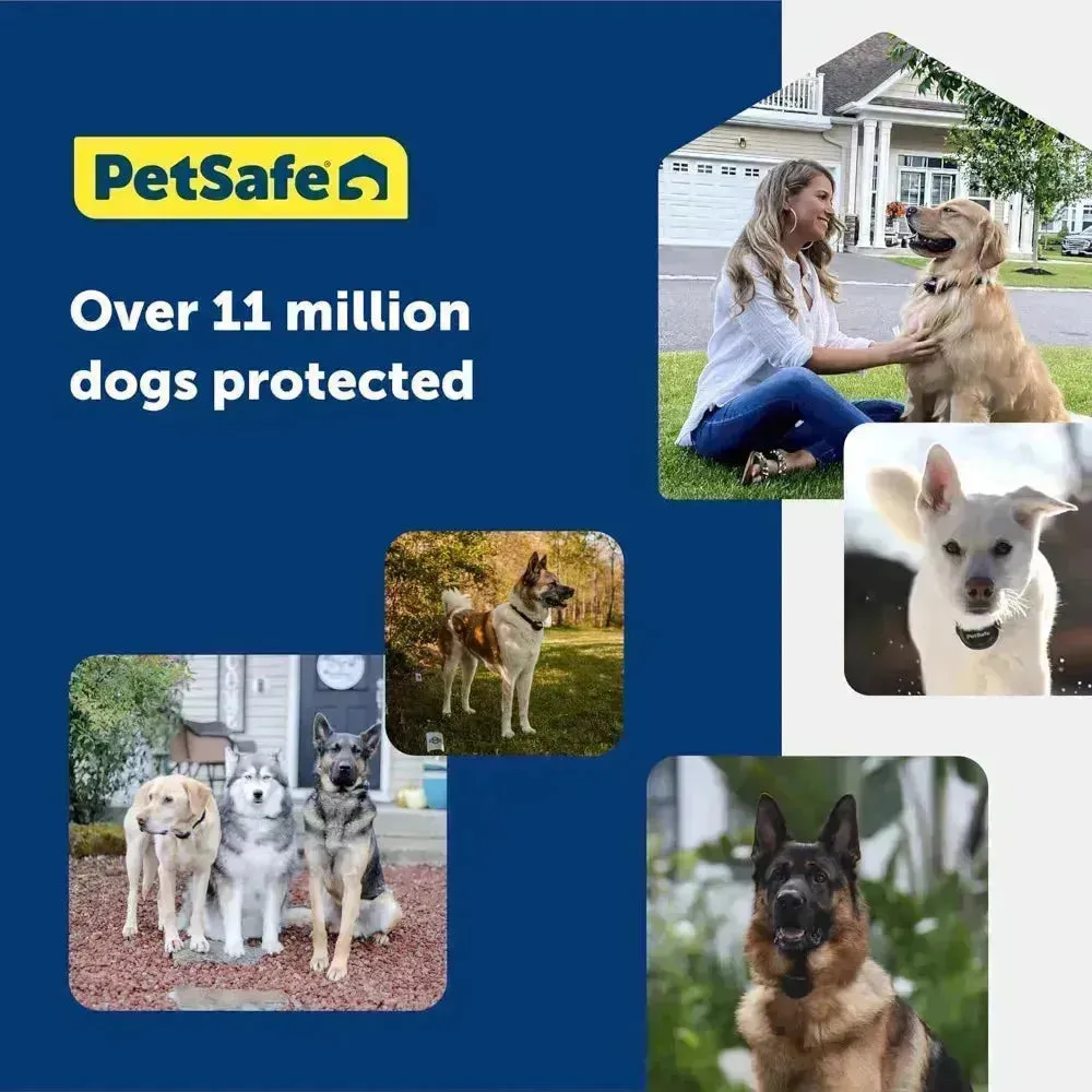 PetSafe In-Ground Dog Fence, Expandable, Waterproof & Rechargeable Collar