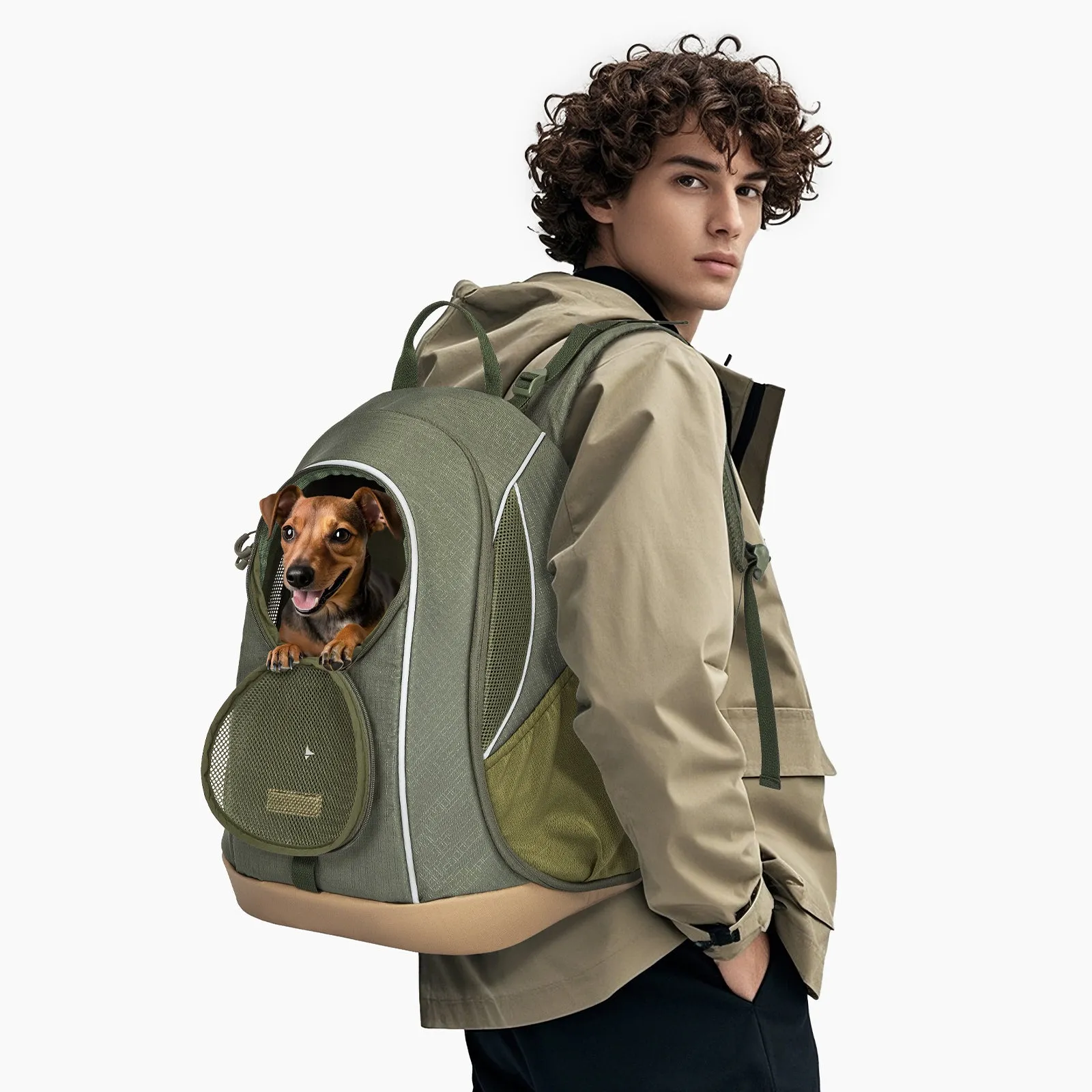 PETSFIT WildPath Pet Carrier Backpack for Hiking with Ventilation Mesh