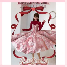 POSHEPOSE [Matisse’s Love Letter·New Year’s Jersey] Dress