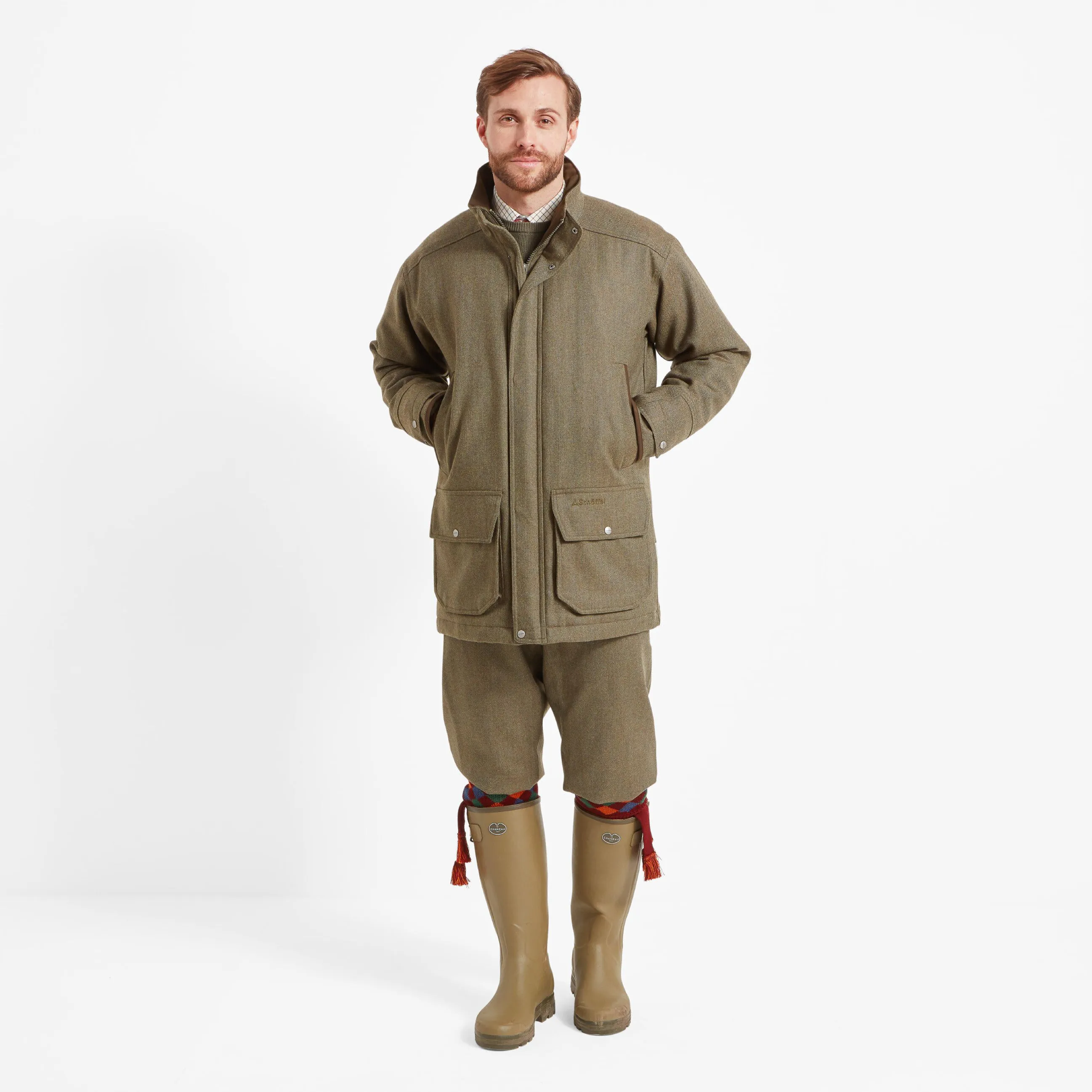 Schoffel Ptarmigan Tweed Coat