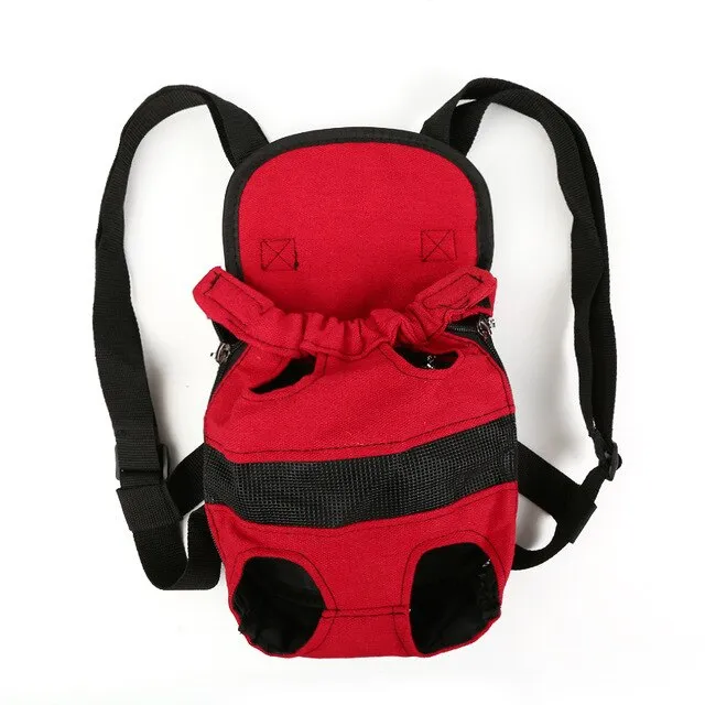 Sidiou Group Fashion Travel Dog Backpack Breathable Pet Shoulder Bag Pet Oxford Cloth Dog Travel Bag