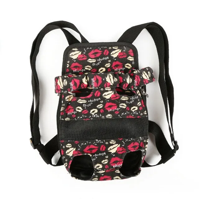 Sidiou Group Fashion Travel Dog Backpack Breathable Pet Shoulder Bag Pet Oxford Cloth Dog Travel Bag