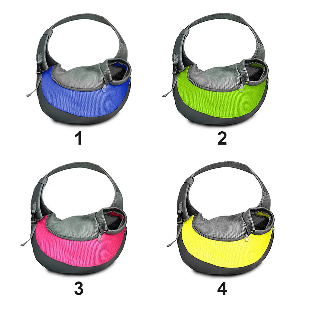 Sidiou Group Pet Carrier Bag Puppy Sling Front Carrier Comfort Travel Backpack Shoulder Pet Bag