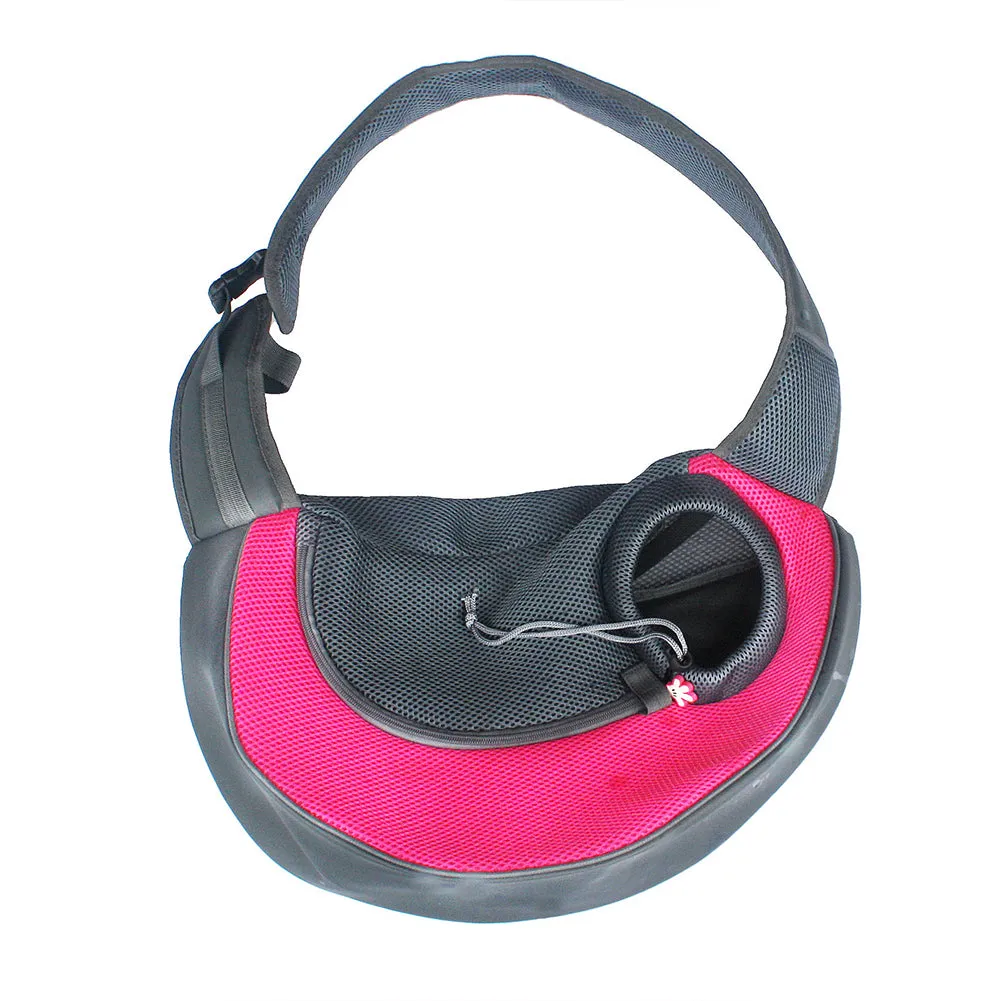 Sidiou Group Pet Carrier Bag Puppy Sling Front Carrier Comfort Travel Backpack Shoulder Pet Bag