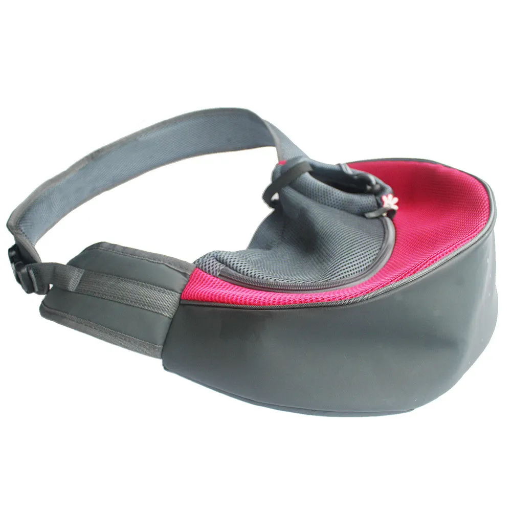 Sidiou Group Pet Carrier Bag Puppy Sling Front Carrier Comfort Travel Backpack Shoulder Pet Bag