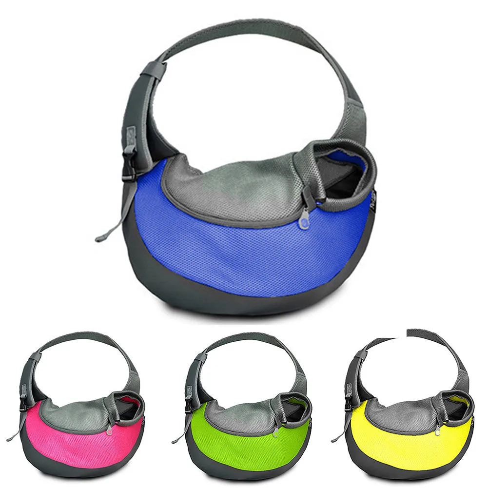 Sidiou Group Pet Carrier Bag Puppy Sling Front Carrier Comfort Travel Backpack Shoulder Pet Bag