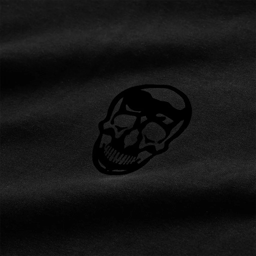 Skull Tee - Black/Black